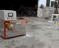 主動(dòng)放線高速電線成卷機(jī)ZGC320/1250D試機(jī)現(xiàn)場(chǎng)